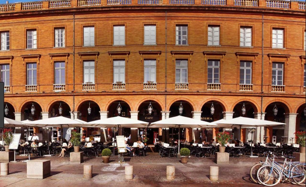 Appartement Toulouse plein centre-jusqu'à 4 personnes-Parking et Petit déjeuner inclus Exterior foto